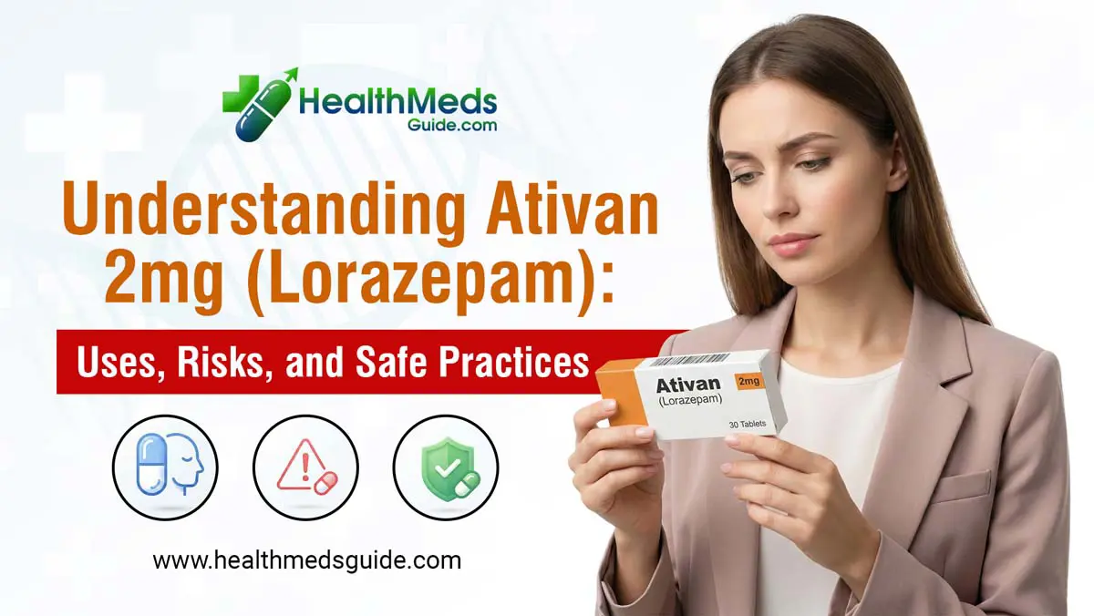 Understanding Ativan 2mg (Lorazepam): Uses, Risks, and Safe Practices