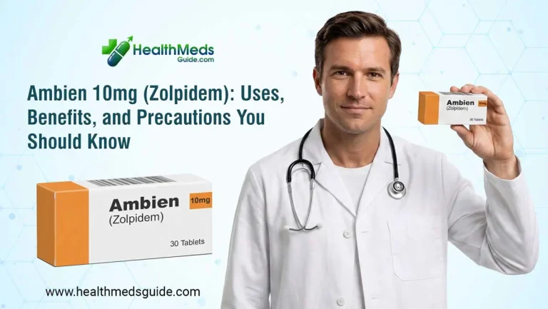Ambien 10mg (Zolpidem): Uses, Benefits, and Precautions You Should Know