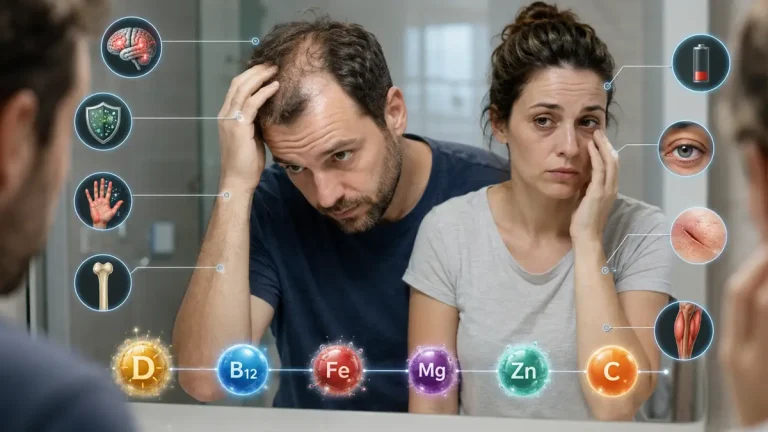 10 Warning Signs of Vitamin and Mineral Deficiencies