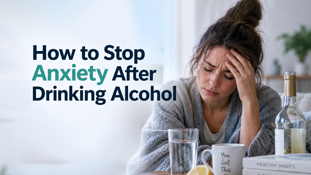 How to Stop Anxiety After Drinking Alcohol
